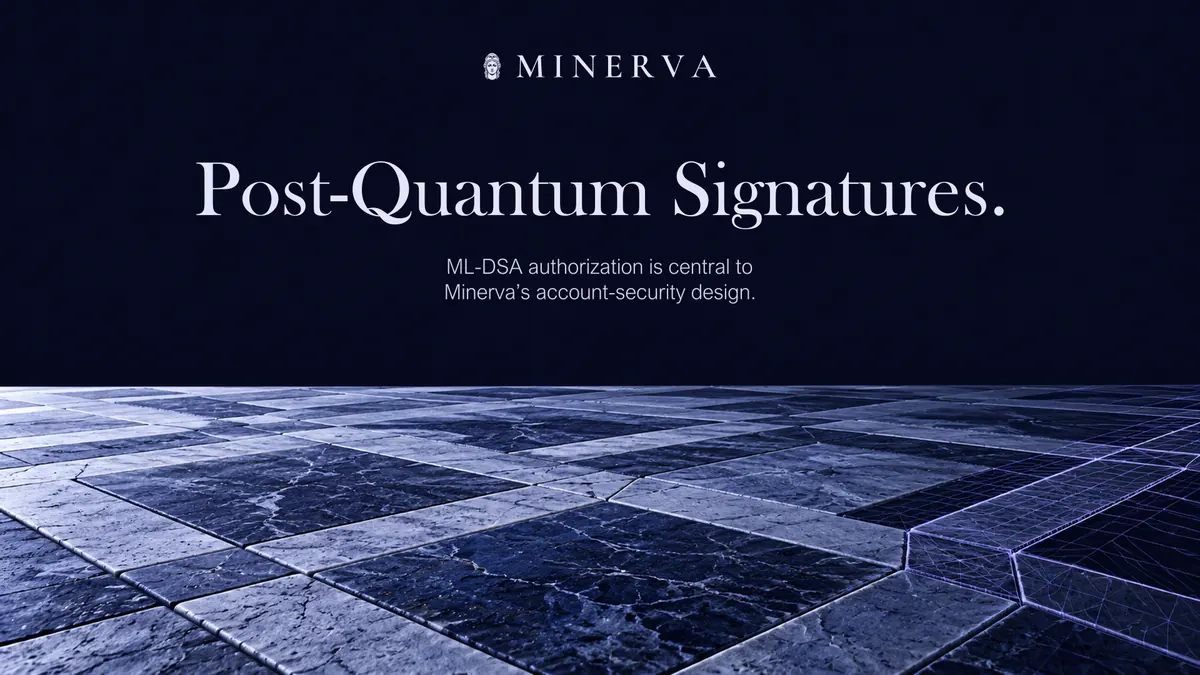 Post-quantum signatures.